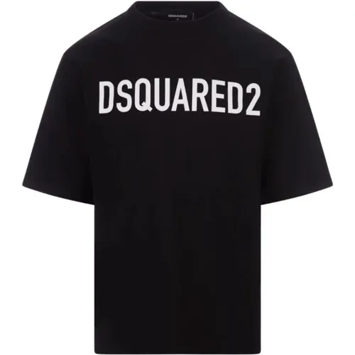 Casual Cotton Tee Shirt , male, Sizes: M - Dsquared2 - Modalova