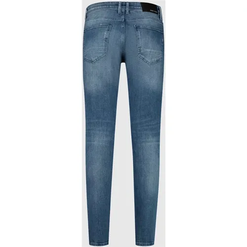 Skinnyfit Denim Blaue Jeans , Herren, Größe: W29 - Pure Path - Modalova