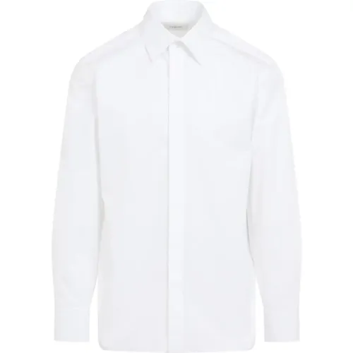 Classic Blanc Shirt , male, Sizes: 2XL, M, L, XL - Saint Laurent - Modalova