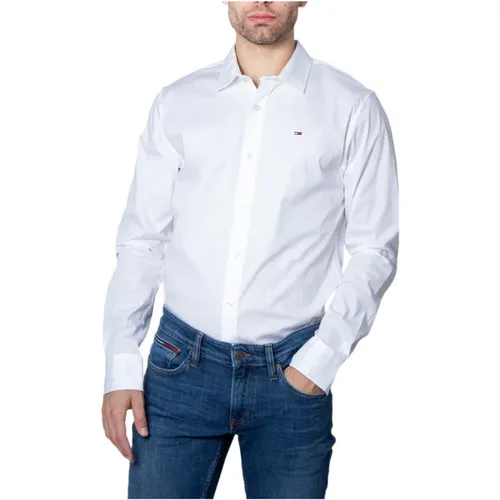 Shirts , Herren, Größe: L - Tommy Jeans - Modalova