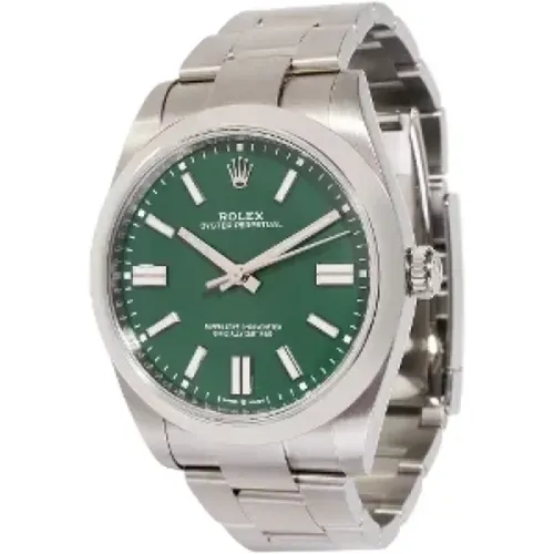 Pre-owned Stainless Steel watches , male, Sizes: ONE SIZE - Rolex Vintage - Modalova