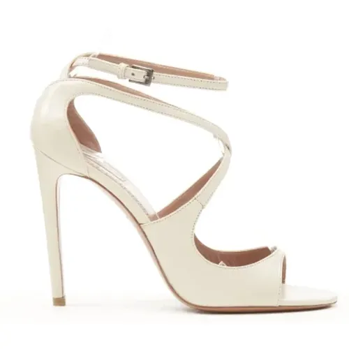 Pre-owned Leather heels , female, Sizes: 4 UK - Alaïa Pre-owned - Modalova
