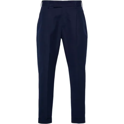 Cotton Gabardine Rebel Trousers , male, Sizes: XS - PT Torino - Modalova