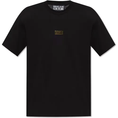 T-Shirt mit Logo , Herren, Größe: 2XL - Versace Jeans Couture - Modalova