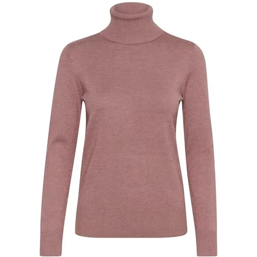 Rollkragenpullover Antler Melange - Saint Tropez - Modalova