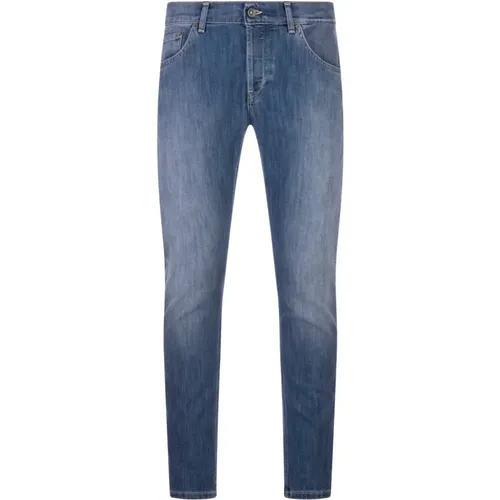 Slim-fit Jeans , Herren, Größe: W32 - Dondup - Modalova