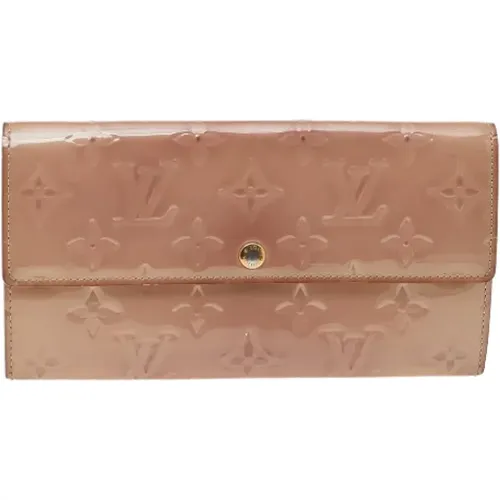 Pre-owned Leather wallets , female, Sizes: ONE SIZE - Louis Vuitton Vintage - Modalova