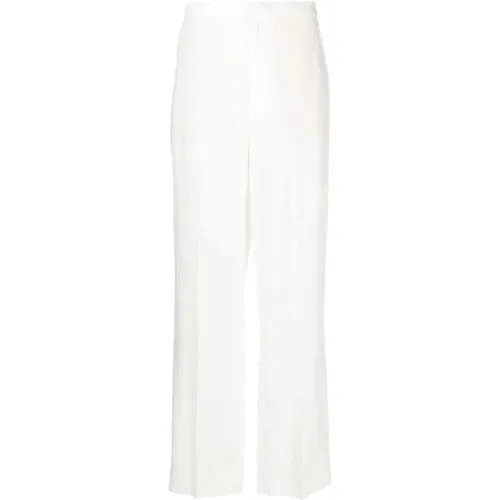 Full length flat front pant , female, Sizes: S, M, XL - Ralph Lauren - Modalova