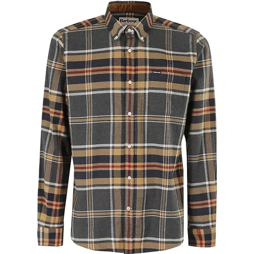 Tailored Check Shirt , male, Sizes: L, M - Barbour - Modalova