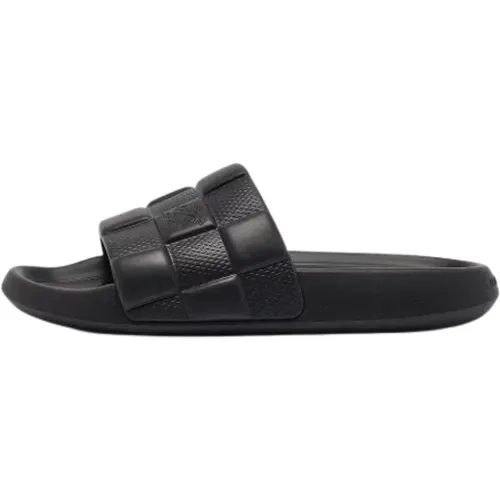 Pre-owned Rubber sandals , male, Sizes: 9 UK - Louis Vuitton Vintage - Modalova