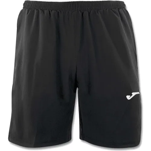 Schwarze Sportshorts mit verstellbarem Bund , Herren, Größe: M - Joma - Modalova