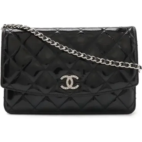 Pre-owned Leather crossbody-bags , female, Sizes: ONE SIZE - Chanel Vintage - Modalova