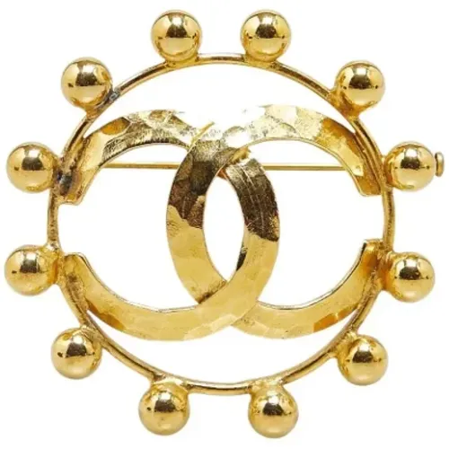 Pre-owned Metal chanel-jewelry , female, Sizes: ONE SIZE - Chanel Vintage - Modalova