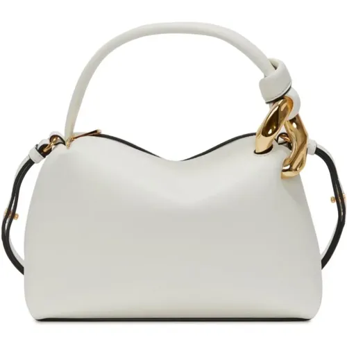 Leather Bag with Knot Detailing , female, Sizes: ONE SIZE - JW Anderson - Modalova