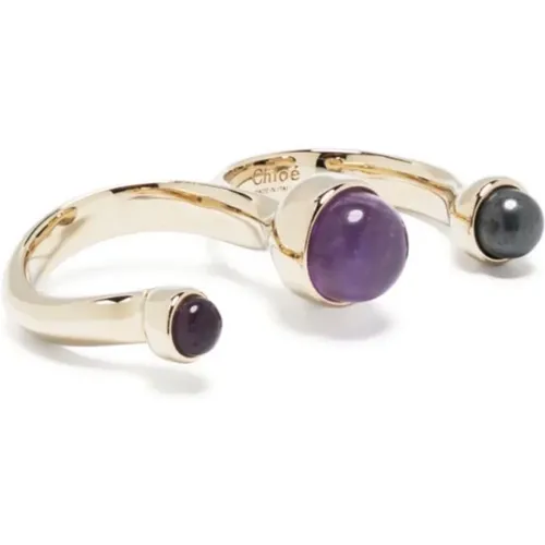 MultiColour Amethyst Jewelry Collection , female, Sizes: ONE SIZE - Chloé - Modalova