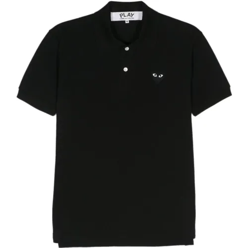 Logo Cotton Polo Shirt , male, Sizes: M, L - Comme des Garçons - Modalova
