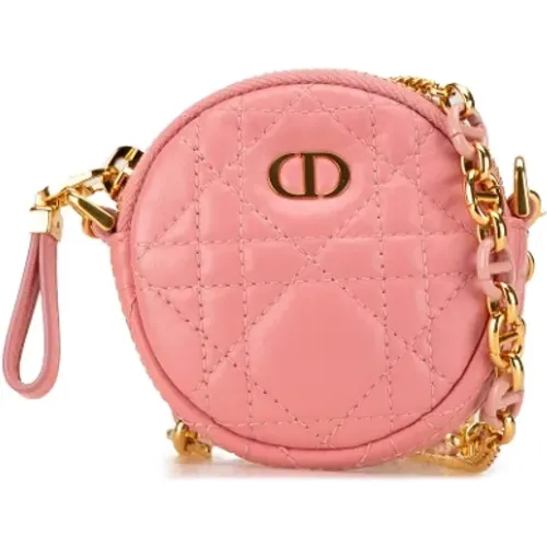 Pre-owned Leather crossbody-bags , female, Sizes: ONE SIZE - Dior Vintage - Modalova