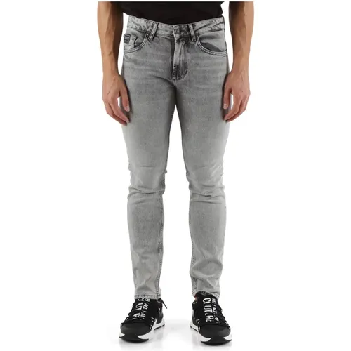 Schmale Passform Fünf-Taschen-Jeans , Herren, Größe: W38 - Versace Jeans Couture - Modalova
