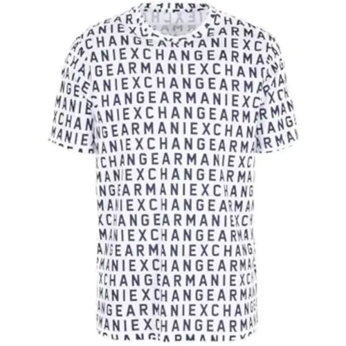 T-Shirts , male, Sizes: L, XL, M, S - Armani Exchange - Modalova