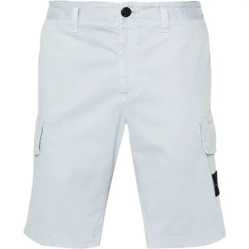 Stylish Bermuda Shorts for Men , male, Sizes: W33 - Stone Island - Modalova