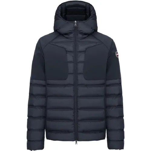 Quilted Slim Fit Hooded Jacket , male, Sizes: S, L, 2XL, M, 3XL, 4XL, XL - Colmar - Modalova