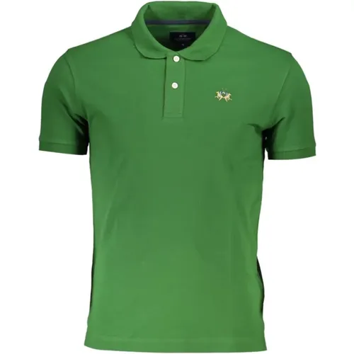 Elegant Slim Fit Polo Contrast , male, Sizes: XL, L, 3XL, 2XL - LA MARTINA - Modalova