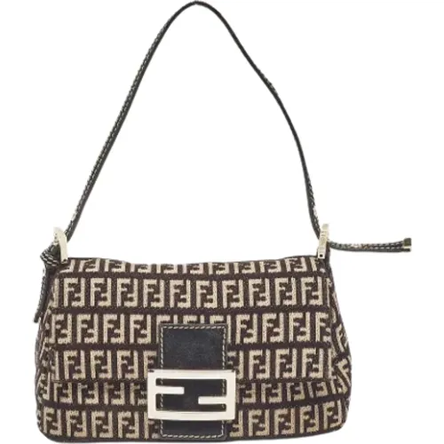 Pre-owned Canvas fendi-bags , female, Sizes: ONE SIZE - Fendi Vintage - Modalova