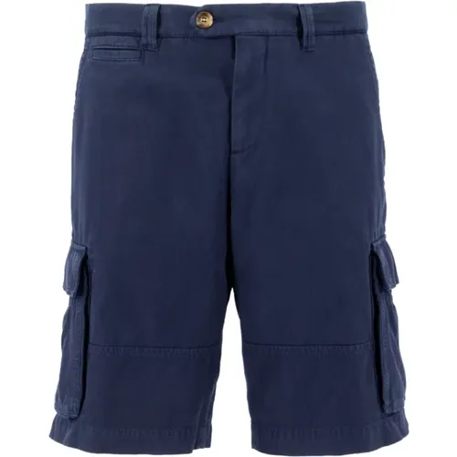 Colorato Ss23 Bermuda Shorts , male, Sizes: L, 2XL - BRUNELLO CUCINELLI - Modalova