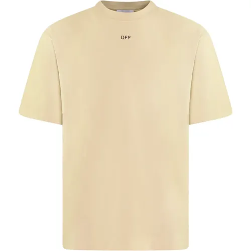 Stamp Skate Tee , Herren, Größe: M - Off White - Modalova