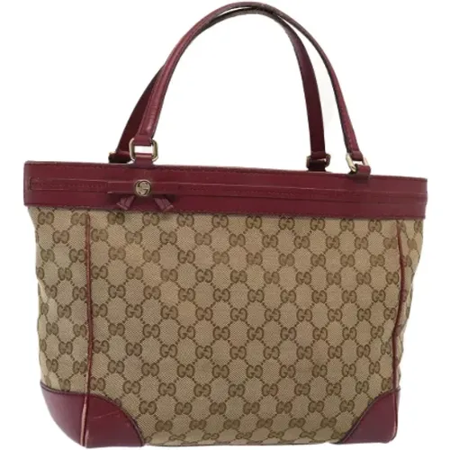 Pre-owned Canvas gucci-bags , female, Sizes: ONE SIZE - Gucci Vintage - Modalova