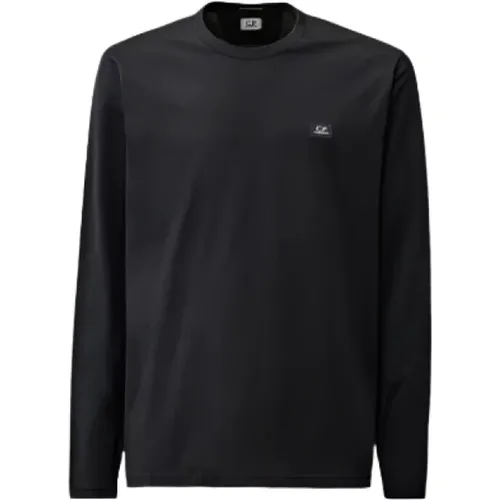 Mercerized Long Sleeve T-Shirt , male, Sizes: 2XL, M, S, XL - C.P. Company - Modalova