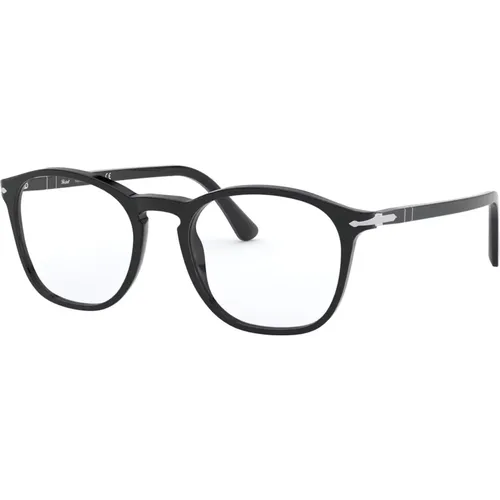 Schwarze Brillengestelle , Herren, Größe: 50 MM - Persol - Modalova