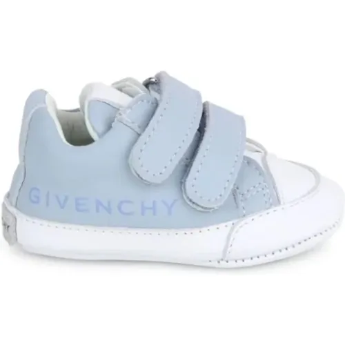 Blaue Leder Baby Mädchen Sneakers - Givenchy - Modalova