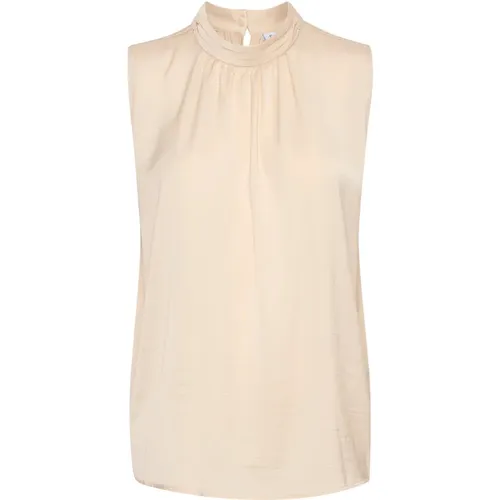 Elegante Aileensz Top Bluser in Creme , Damen, Größe: 2XL - Saint Tropez - Modalova