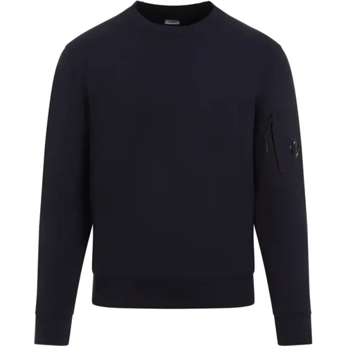 Dark Crewneck Sweatshirt Ss24 , male, Sizes: S, L, XL - C.P. Company - Modalova