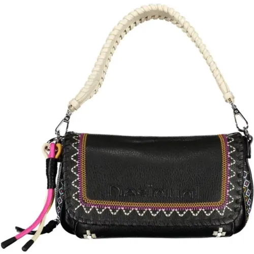 Polyethylene Shoulder Bag with Multiple Compartments , female, Sizes: ONE SIZE - Desigual - Modalova