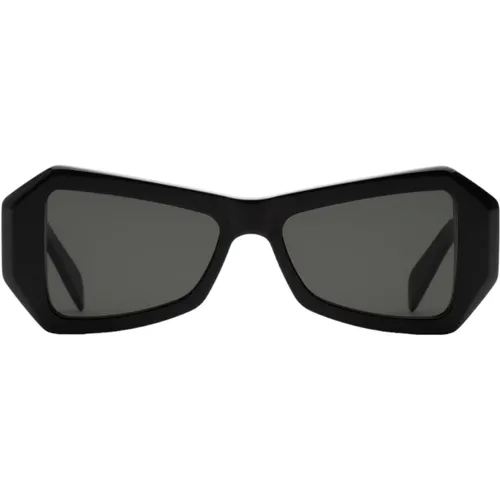 Schwarze Schmetterling Sonnenbrille , Damen, Größe: 53 MM - Retrosuperfuture - Modalova
