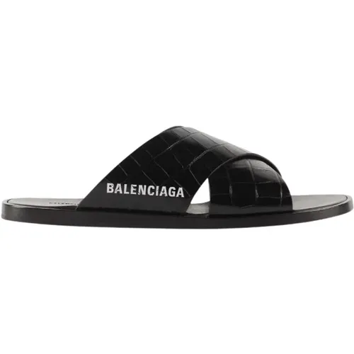 Flip Flops Sliders , Herren, Größe: 43 EU - Balenciaga - Modalova