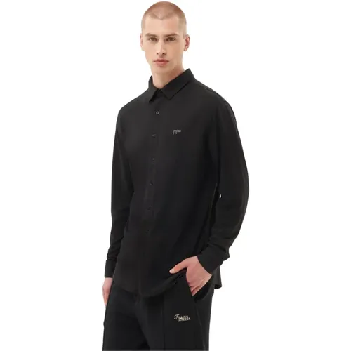 Jersey Shirt Schwarz , Herren, Größe: 2XL - Filling Pieces - Modalova