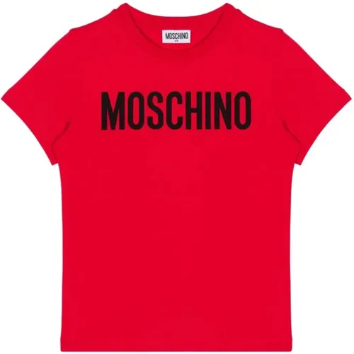 Basic Logo Kurzarm T-shirt Moschino - Moschino - Modalova