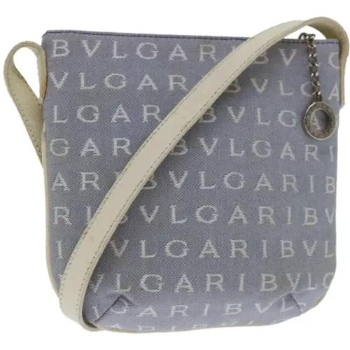 Pre-owned Canvas shoulder-bags , female, Sizes: ONE SIZE - Bvlgari Vintage - Modalova