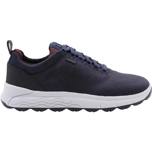 Stylish Sneaker Dubonnet , male, Sizes: 8 UK, 7 UK - Geox - Modalova