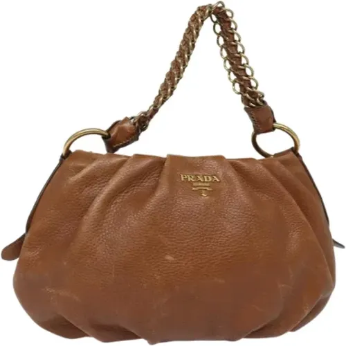 Pre-owned Leather prada-bags , female, Sizes: ONE SIZE - Prada Vintage - Modalova