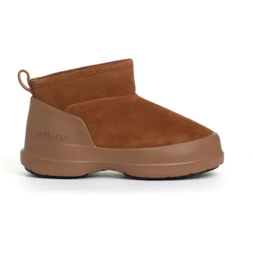 Elegant Chelsea Ankle Boots in Cognac , female, Sizes: 7 UK, 4 UK, 6 UK, 2 UK, 5 UK, 3 UK, 8 UK - moon boot - Modalova