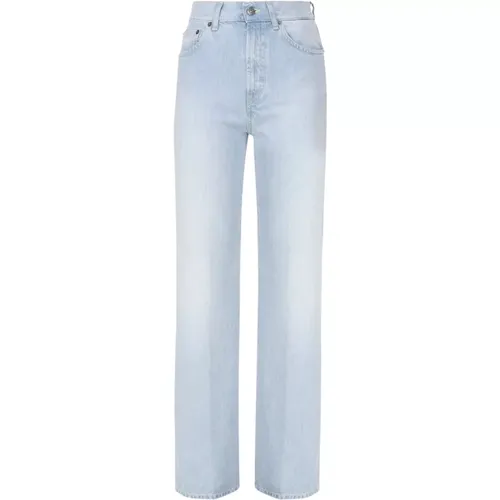 Blaue Jeans mit Baumwolle und Elastan , Damen, Größe: W24 - Dondup - Modalova