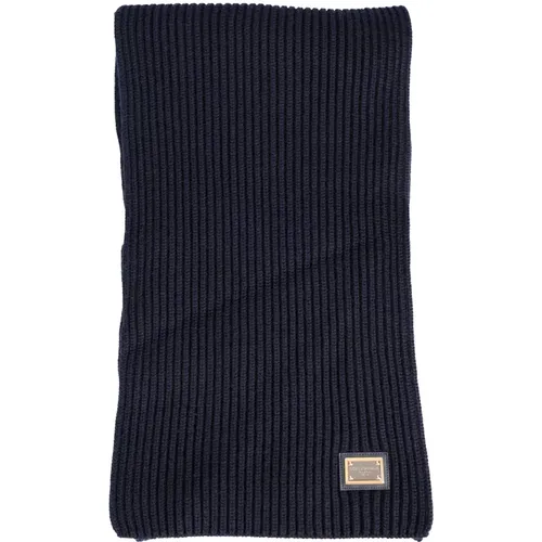 Winter Scarves , male, Sizes: S - Dolce & Gabbana - Modalova