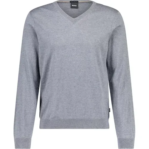 Slim-Fit Wollpullover , Damen, Größe: S - Hugo Boss - Modalova