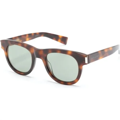SL 571 003 Sunglasses , unisex, Sizes: 49 MM - Saint Laurent - Modalova