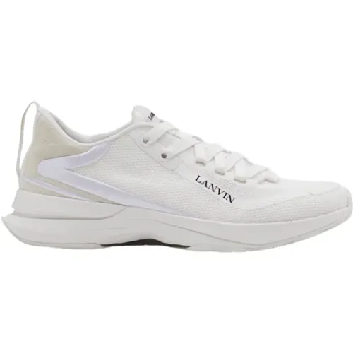 Weiße Mesh Runner Leichte Sneaker , Herren, Größe: 41 EU - Lanvin - Modalova