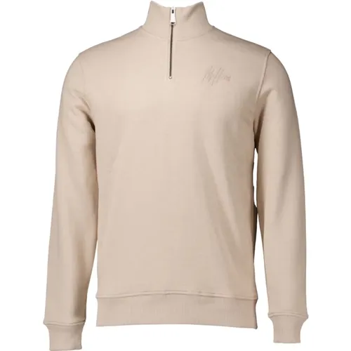 Beiger Pullover Mm2-Aw24-03 , Herren, Größe: M - Malelions - Modalova